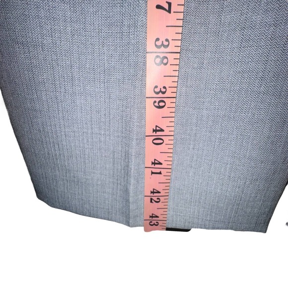 Le Suit 2 Piece Suit Pants & Blazer Size 16 Gray New Without Tags - Picture 13 of 16